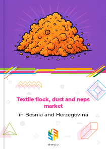 Textile flock, dust and neps market in Bosnia and Herzegovina
