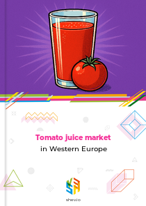 Tomato juice market in Western Europe