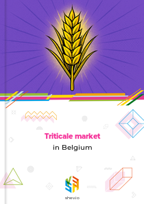 Triticale market in Belgium