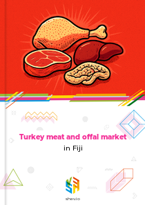 Turkey meat and offal market in Fiji