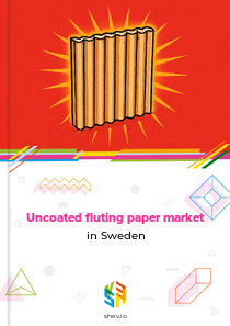 Uncoated fluting paper market in Sweden