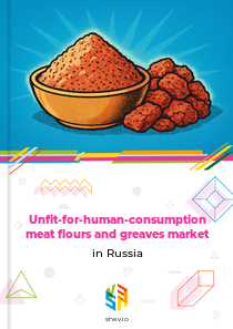 Unfit-for-human-consumption meat flours and greaves market in Russia