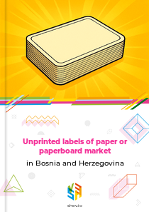 Unprinted labels of paper or paperboard market in Bosnia and Herzegovina