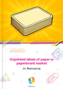 Unprinted labels of paper or paperboard market in Romania