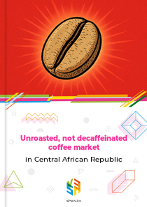 Unroasted, not decaffeinated coffee market in Central African Republic