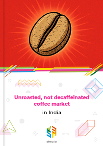 Unroasted, not decaffeinated coffee market in India