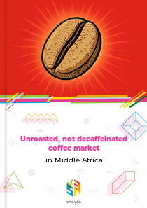 Unroasted, not decaffeinated coffee market in Middle Africa