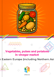 Vegetables, pulses and potatoes in vinegar market in Eastern Europe (including Northern Asia)