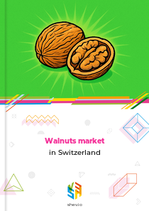 Walnuts market in Switzerland