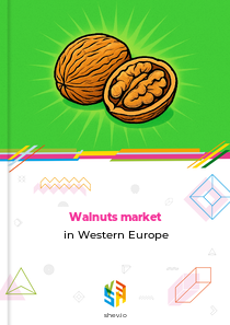 Walnuts market in Western Europe