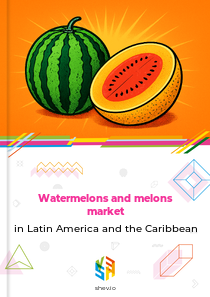 Watermelons and melons market in Latin America and the Caribbean