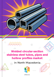 Welded circular-section stainless steel tubes, pipes and hollow profiles market in North Macedonia