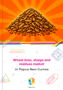 Wheat bran, sharps and residues market in Papua New Guinea