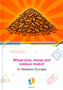 Wheat bran, sharps and residues market in Western Europe