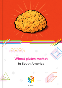 Wheat gluten market in South America