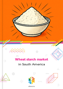 Wheat starch market in South America