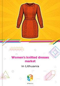 Women's knitted dresses market in Lithuania