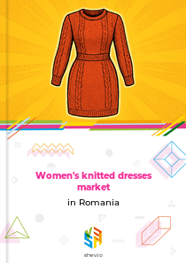 Women's knitted dresses market in Romania