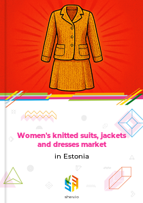 Women's knitted suits, jackets and dresses market in Estonia