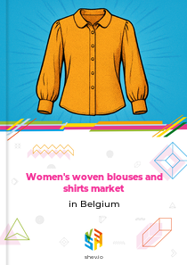 Women's woven blouses and shirts market in Belgium