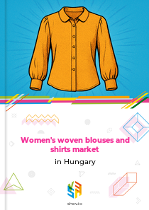 Women's woven blouses and shirts market in Hungary