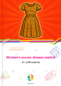 Women's woven dresses market in Lithuania