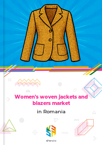 Women's woven jackets and blazers market in Romania