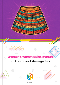Women's woven skirts market in Bosnia and Herzegovina