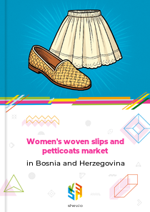 Women's woven slips and petticoats market in Bosnia and Herzegovina
