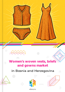 Women's woven vests, briefs and gowns market in Bosnia and Herzegovina