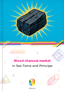 Wood charcoal market in Sao Tome and Principe