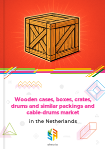 Wooden cases, boxes, crates, drums and similar packings and cable-drums market in the Netherlands