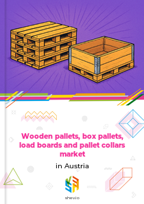 Wooden pallets, box pallets, load boards and pallet collars market in Austria