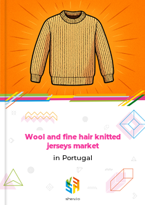 Wool and fine hair knitted jerseys market in Portugal