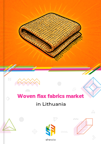 Woven flax fabrics market in Lithuania