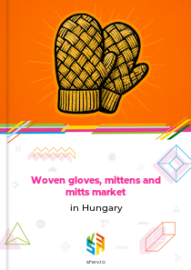 Woven gloves, mittens and mitts market in Hungary