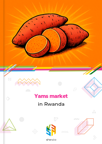 Yams market in Rwanda
