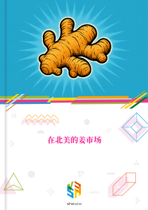 在北美的姜市场