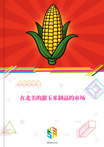 在北美的甜玉米制品的市场
