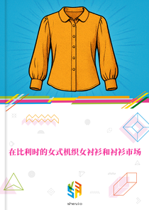 在比利时的女式机织女衬衫和衬衫市场