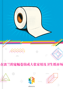 在波兰的宽幅卷筒或大张家用及卫生纸市场
