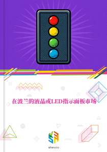 在波兰的液晶或LED指示面板市场