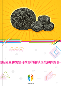 在波斯尼亚和黑塞哥维那的钢铁丝绒和擦洗器市场