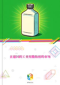 在德国的工业用脂肪醇的市场