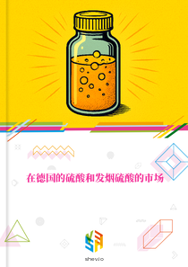 在德国的硫酸和发烟硫酸的市场