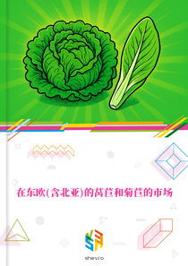 在东欧(含北亚)的莴苣和菊苣的市场