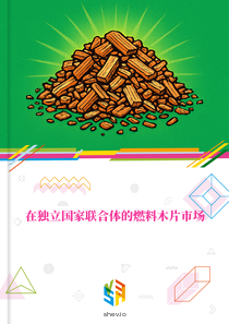 在独立国家联合体的燃料木片市场