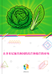 在多米尼加共和国的莴苣和菊苣的市场