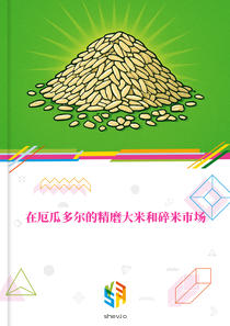 在厄瓜多尔的精磨大米和碎米市场