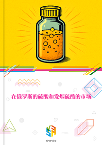 在俄罗斯的硫酸和发烟硫酸的市场
